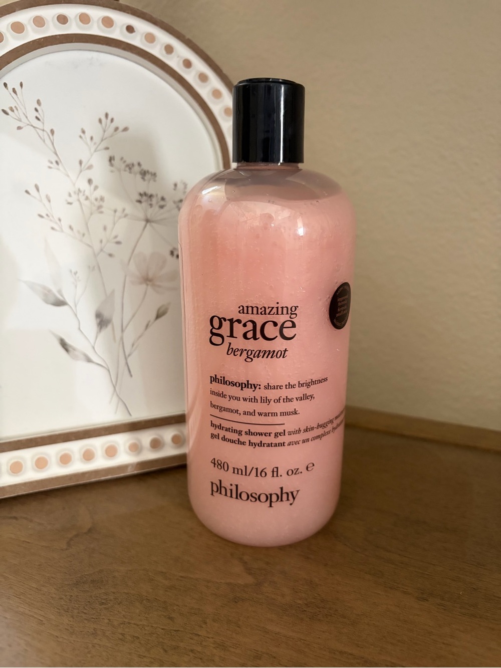 Philosophy Amazing Grace Bergamot Hydrating Shower Gel - Soft Pink